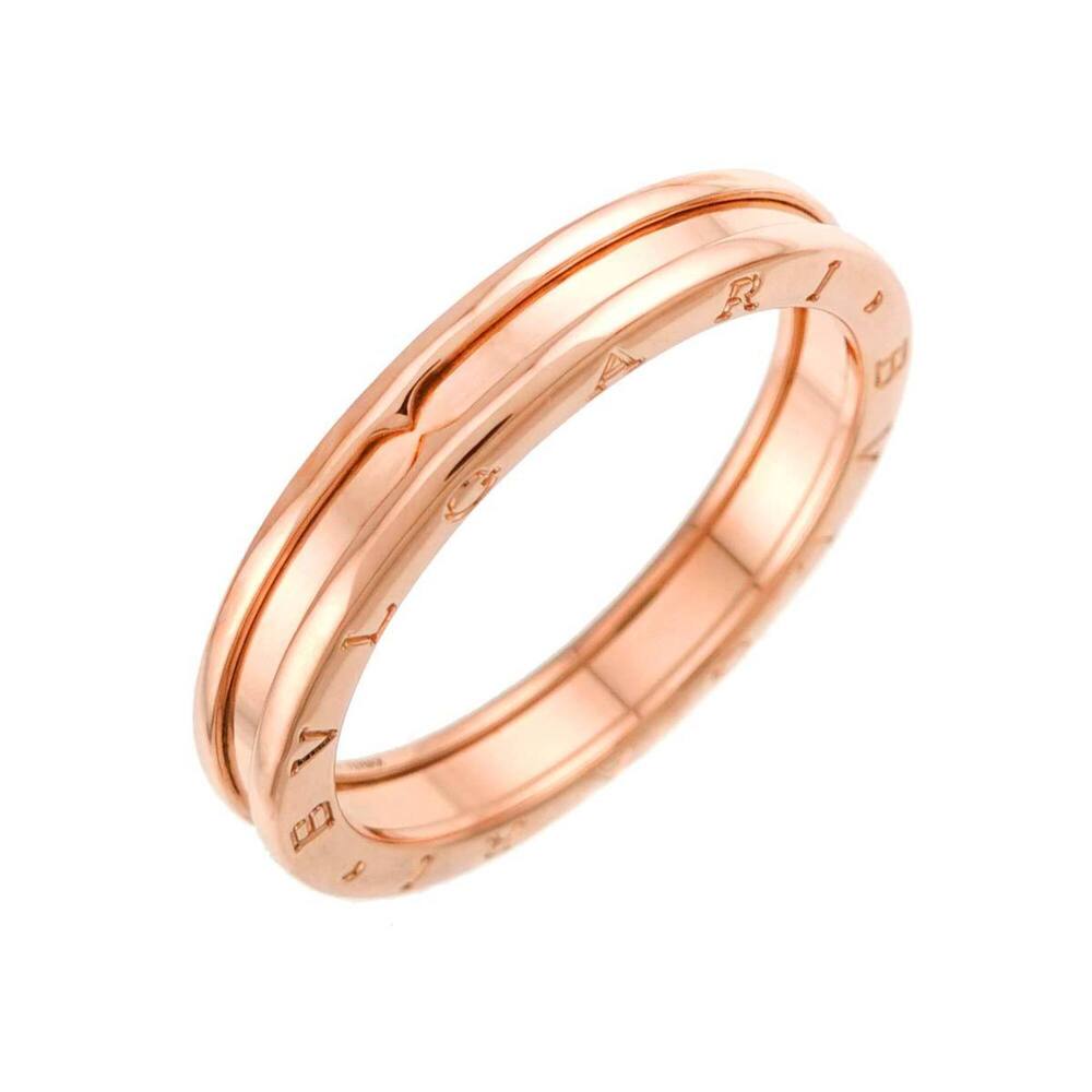 Bulgari BVLGARI B-zero1 1-band ring #74, 18K PG pink gold 750.
